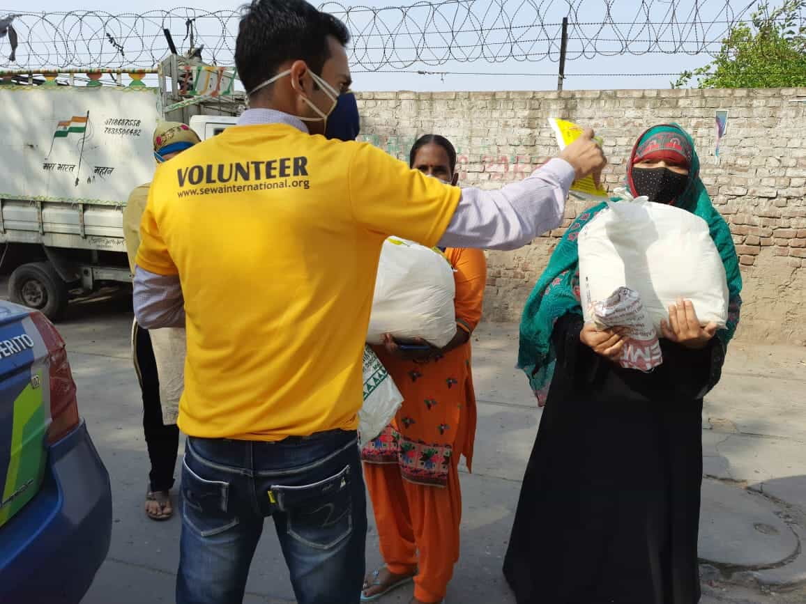 Sewa International service work in the community