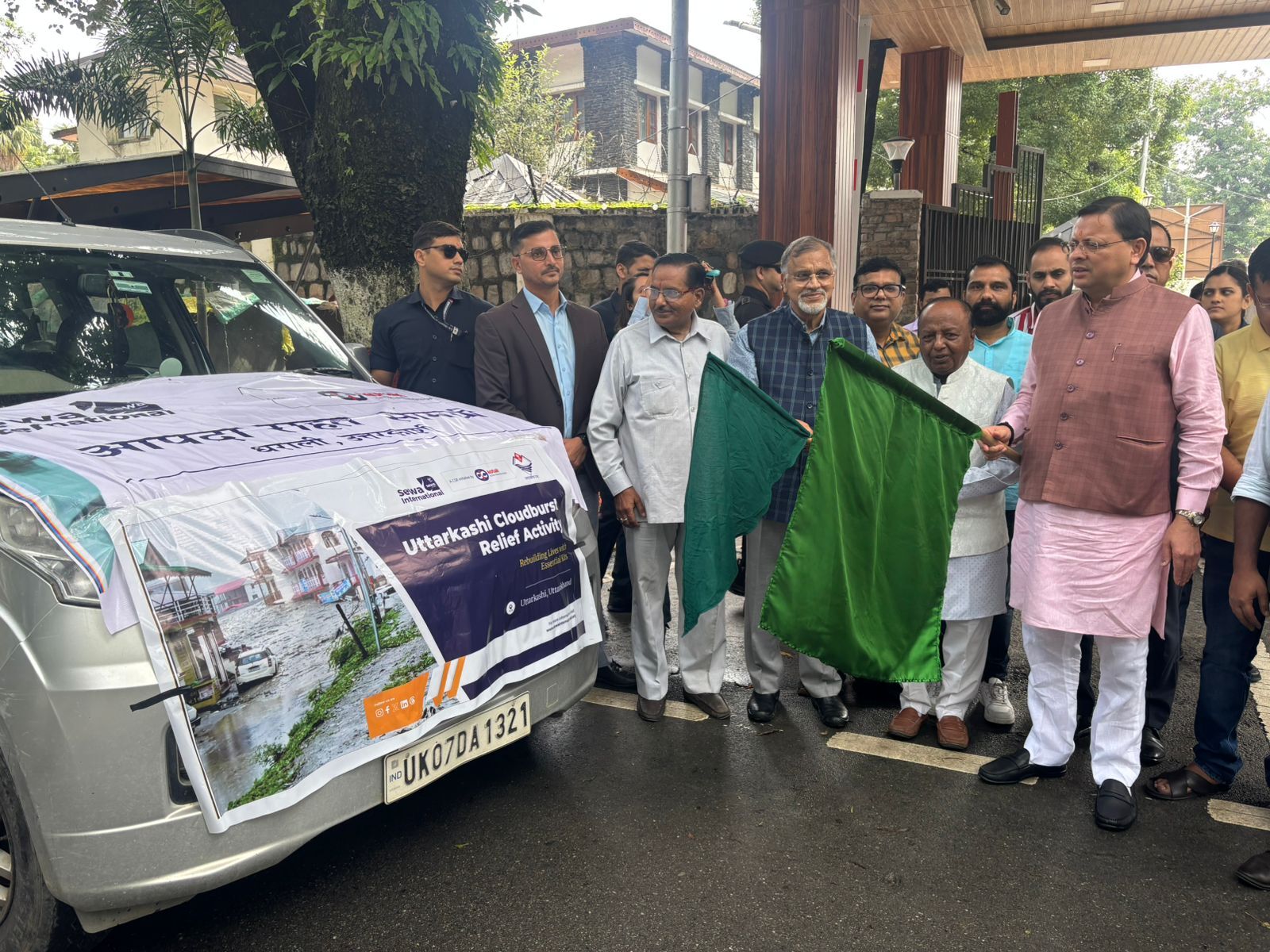 Harsil disaster relief: Sewa International and Kotak's swift initiative deliver life-saving supplies to remote areas